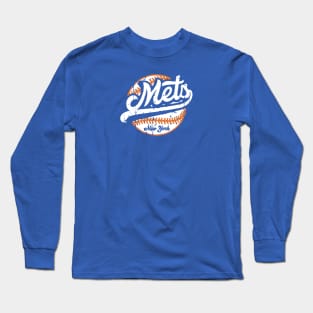 Classic Mets Vintage Long Sleeve T-Shirt